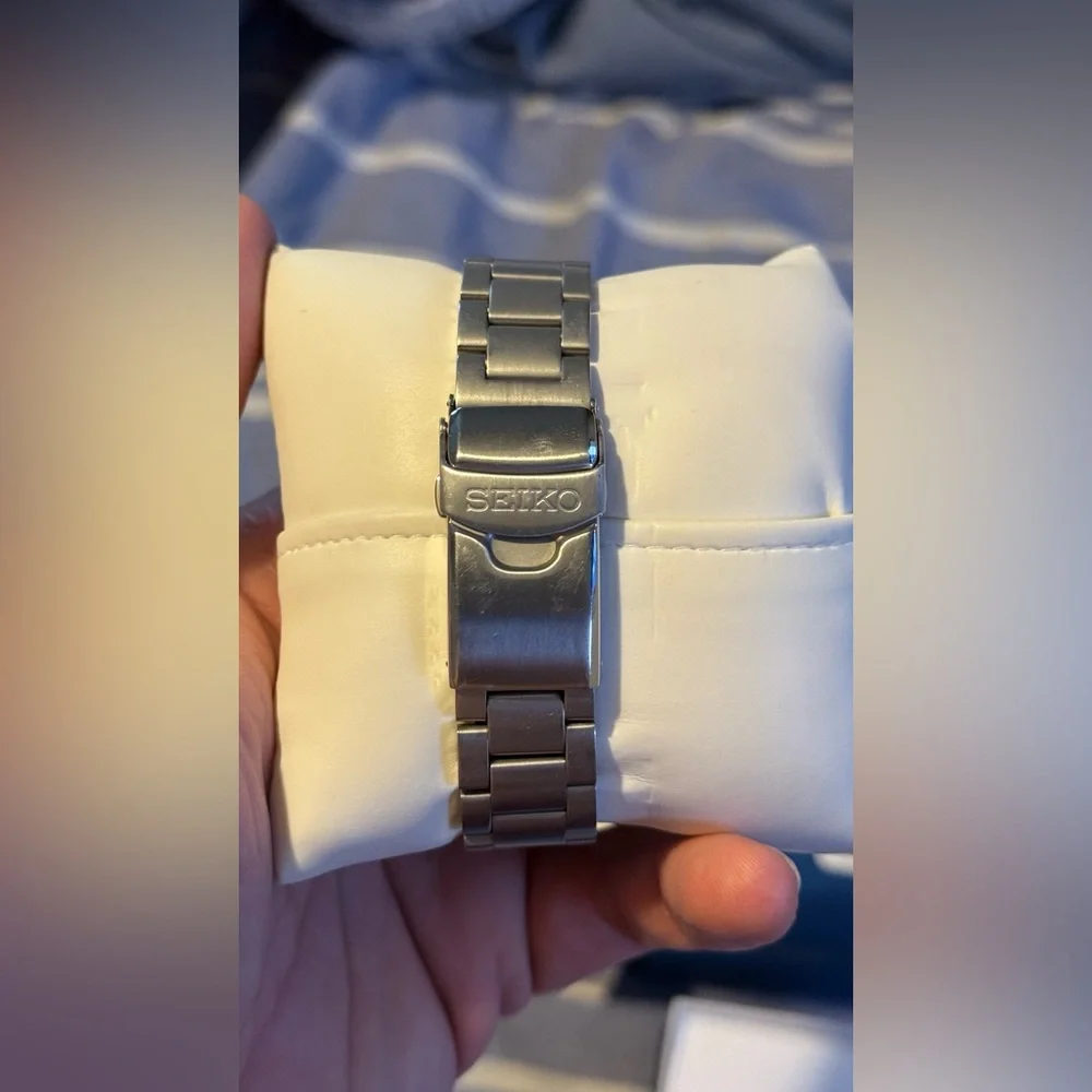 Men’s Vintage Seiko Chronograph Diver’s Watch Yellow Dial SNA-281 7T62-0CL0 - Picture 7 of 13